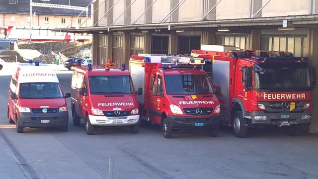 Fahrzeuge Freiwillige Feuerwehr Andermatt